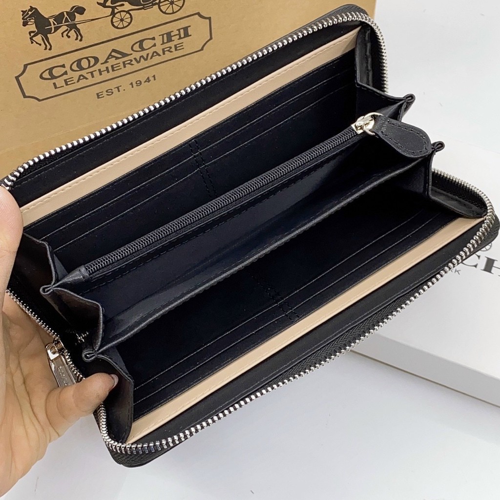 Ví Cầm Tay Nữ Coach Accordion Zip Wallet