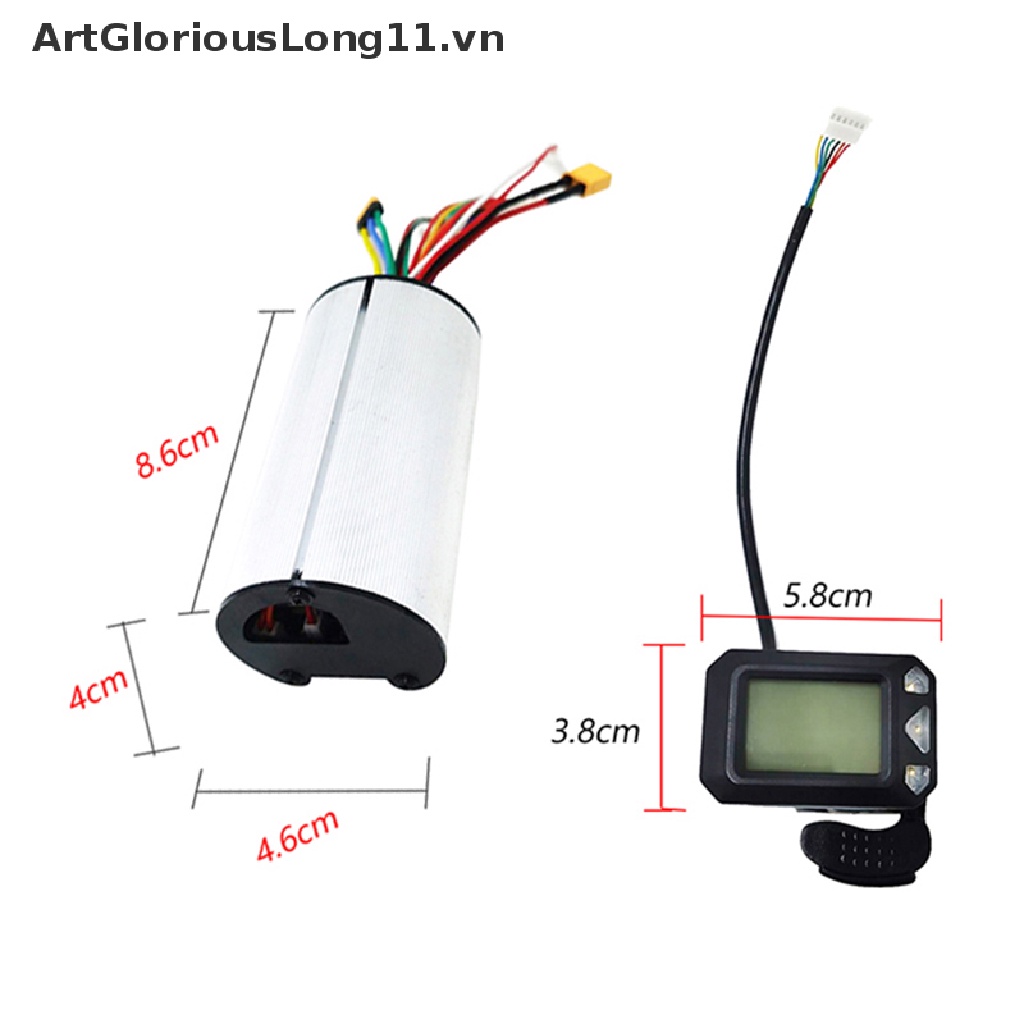 Bộ Điều Khiển Xe Scooter 24V 36V Màn Hình 5.5 Inch Có Thể Gấp Gọn Tiện Dụng
