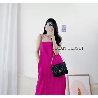ĐẦM DÂY XUÔNG LINEN