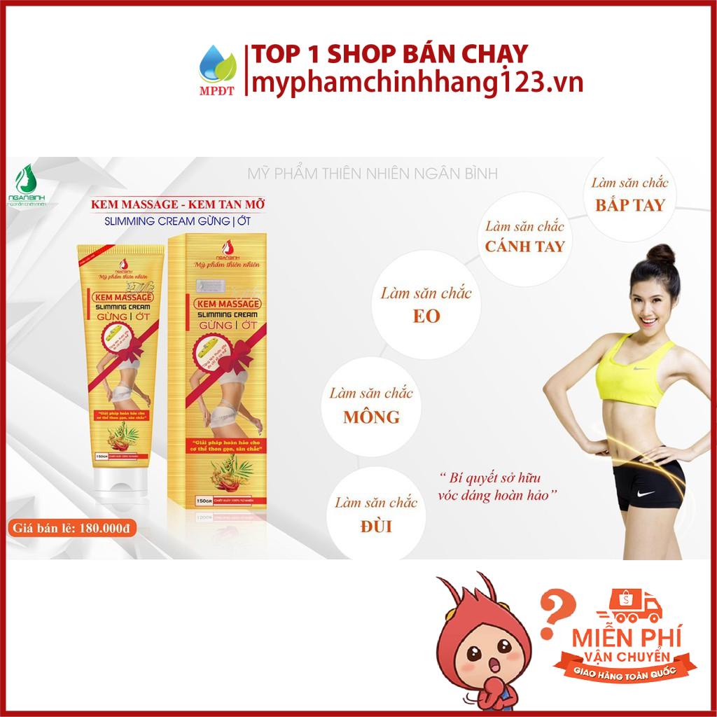 ( CHÍNH HÃNG ) Combo 30 kem tan mỡ Ngân Bình