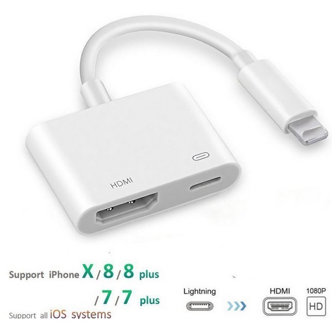 Cáp chuyển to HDMI cho IP,tablet táo chất lượng cao 1080P,HDMI cho IP,sang HDMI