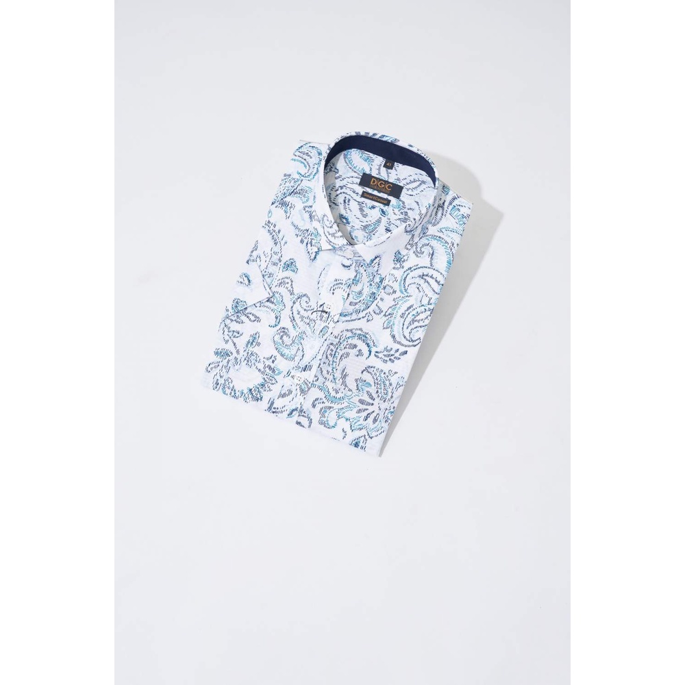 Áo sơ mi Nam ngắn tay Slim Fit DGCs - SASNCB09M-S