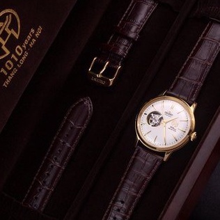 Đồng hồ nam cơ lộ máy Orient RA-AG0430S00B kính cứng chống va đập, chống nước 3 ATM, dây da cao cấp chính hãng Nhật Bản