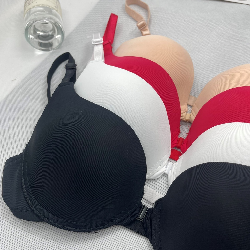 Áo Lót Nữ Đúc Su Màu Trơn Tôn Vòng 1 Quyến Rũ 1501