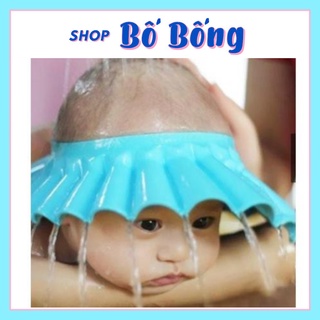 Mũ gội đầu tránh nước vào mắt của bé shop bố bống