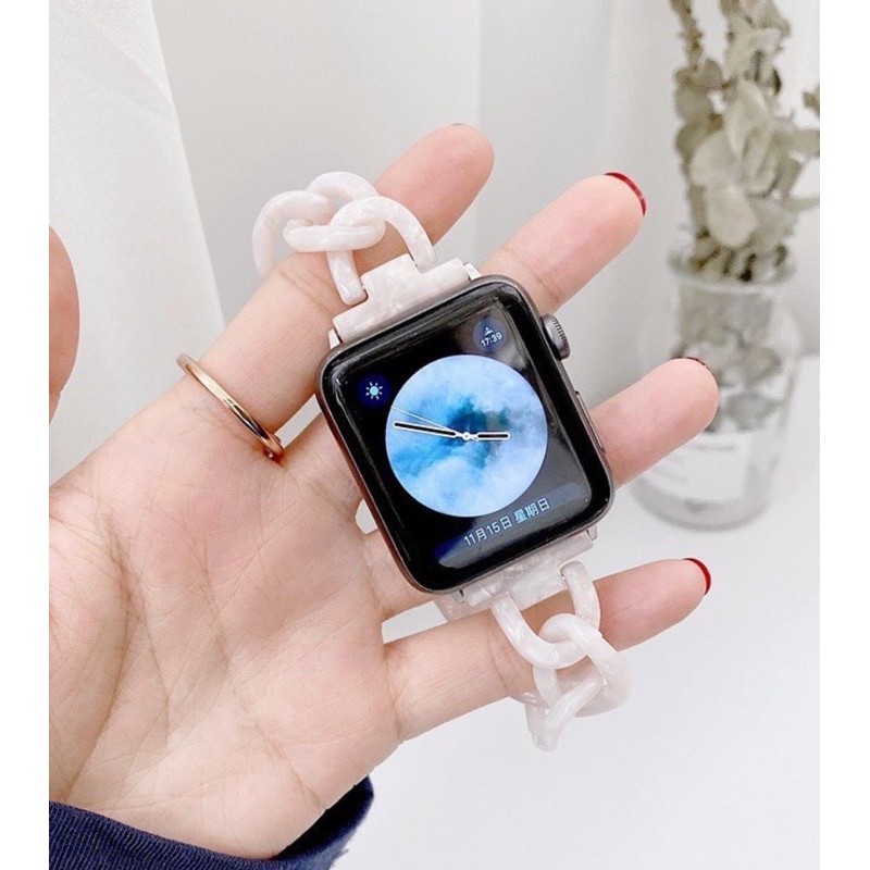 bộ sưu tập dây xích gốm cực đẹp dành cho applewatch