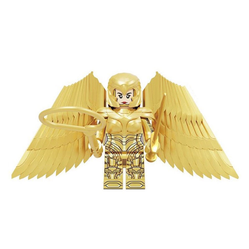 Đồ chơi khối xây dựng Wonder Woman Wings Assembly Chèn đồ chơi Marvel avengers