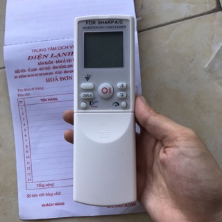 Khiển điều hoà máy sharp(tốt)