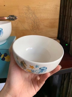Bộ 2 chén in hình cá ngựa