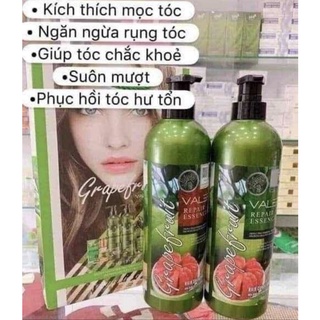 Dầu gội + xả Bưởi Grapefruit Valer giảm rụng tóc