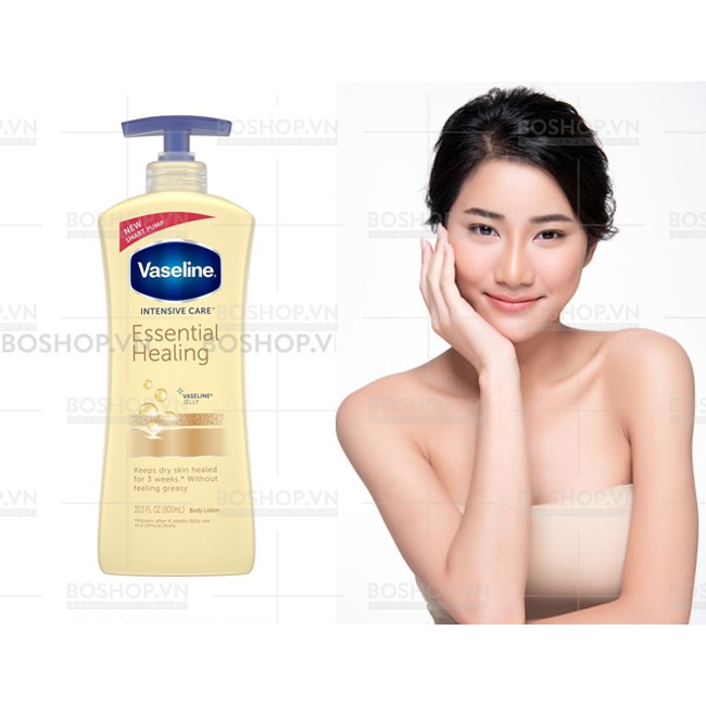 [MẪU MỚI] SỮA DƯỠNG THỂ LÀM TRẮNG DA MỸ USA VASELINE HEALTHY ( 3 màu )