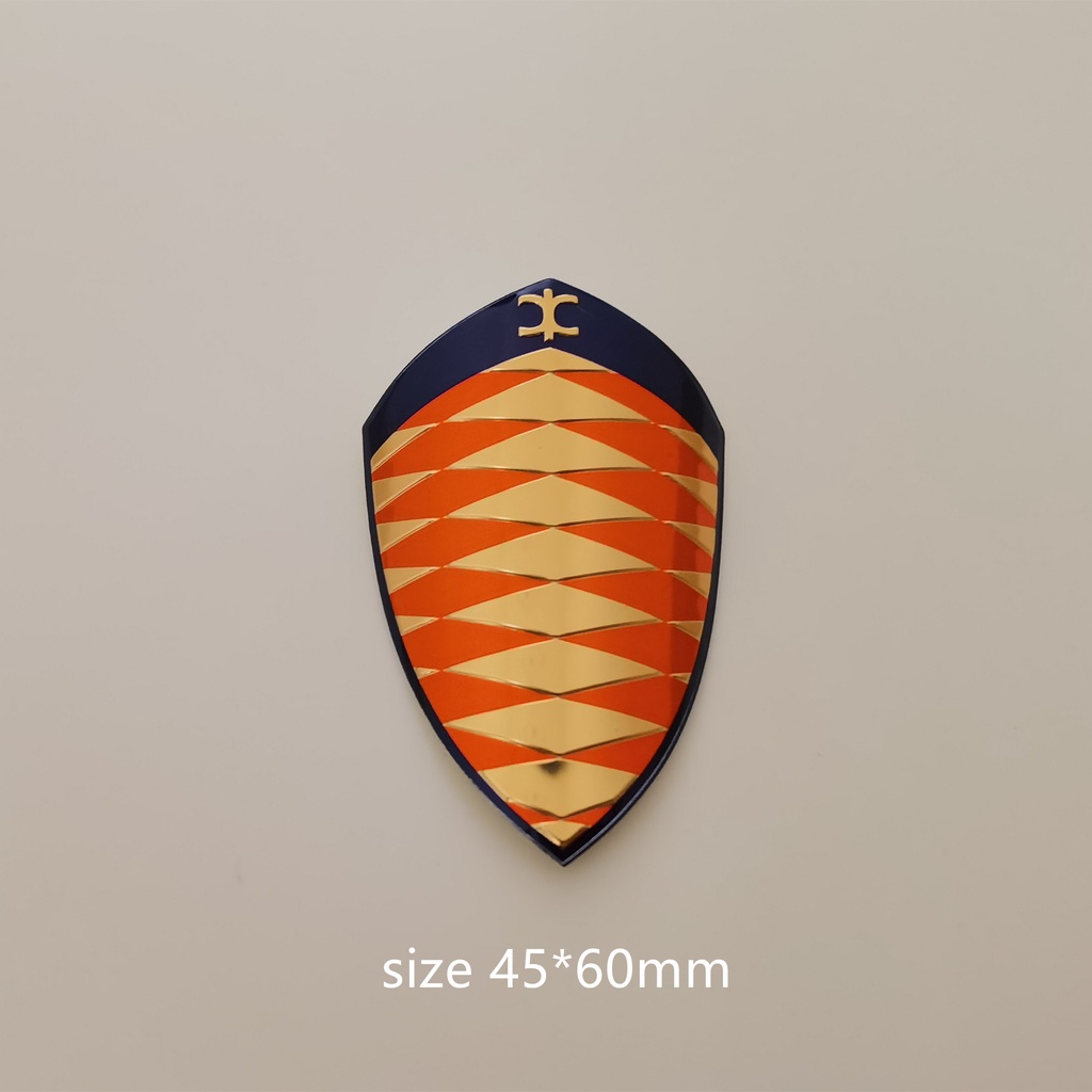 Huy hiệu hợp kim nhôm trang trí xe đạp BMX