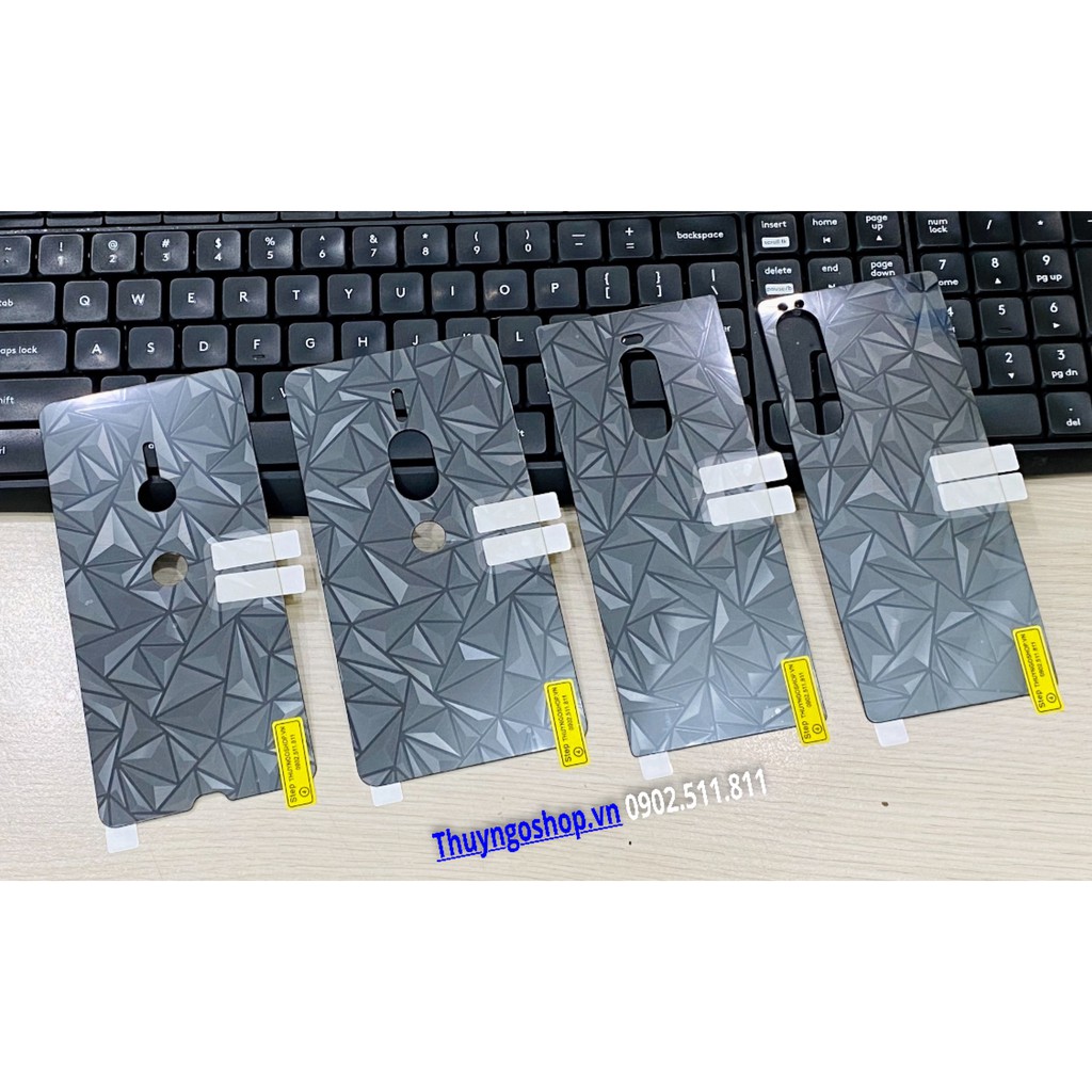 Dán mặt lưng 3D Kim cương Sony Xperia Pro-i / Xperia 1 IV / Xperia 1 III / Xperia 1 / XZ3