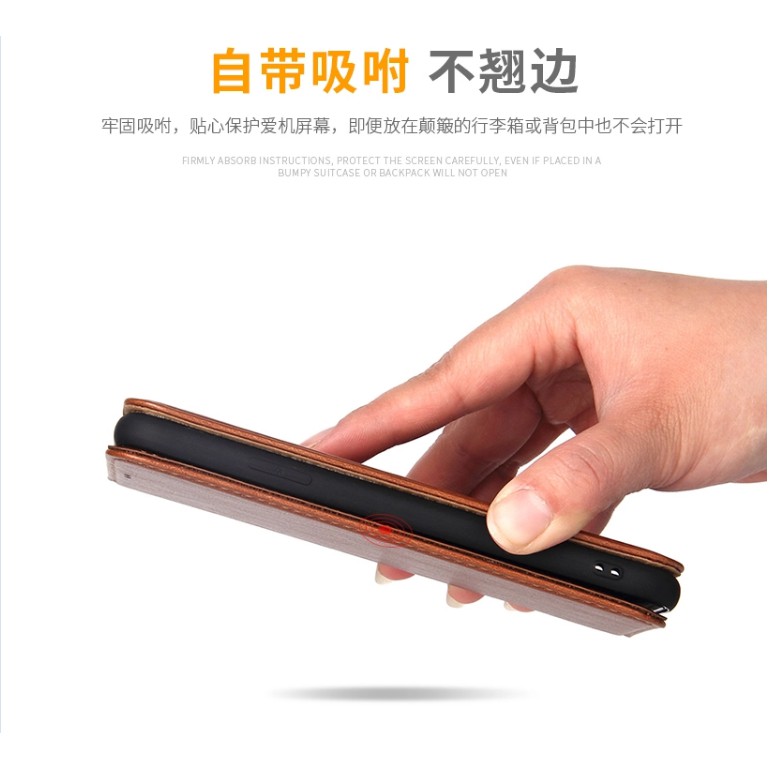 Bao da Oppo Reno / Reno 2F / Reno 3F dạng ví da mịn O+ cao cấp chính hãng | BigBuy360 - bigbuy360.vn