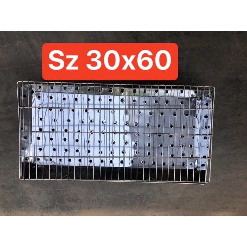 Bếp nướng inox than hoa