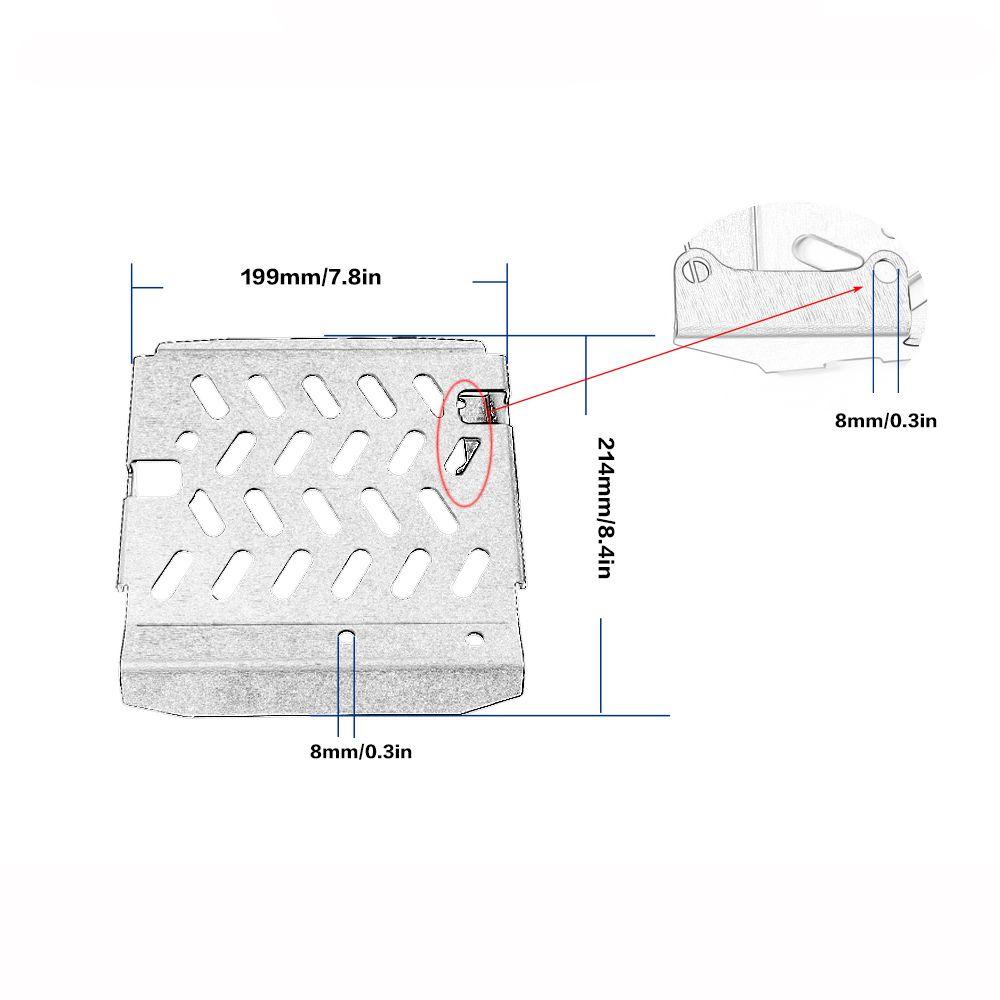 Nắp Bảo Vệ Động Cơ Chống Trượt Màu Đen Cho Honda NC750X X-ADV 750