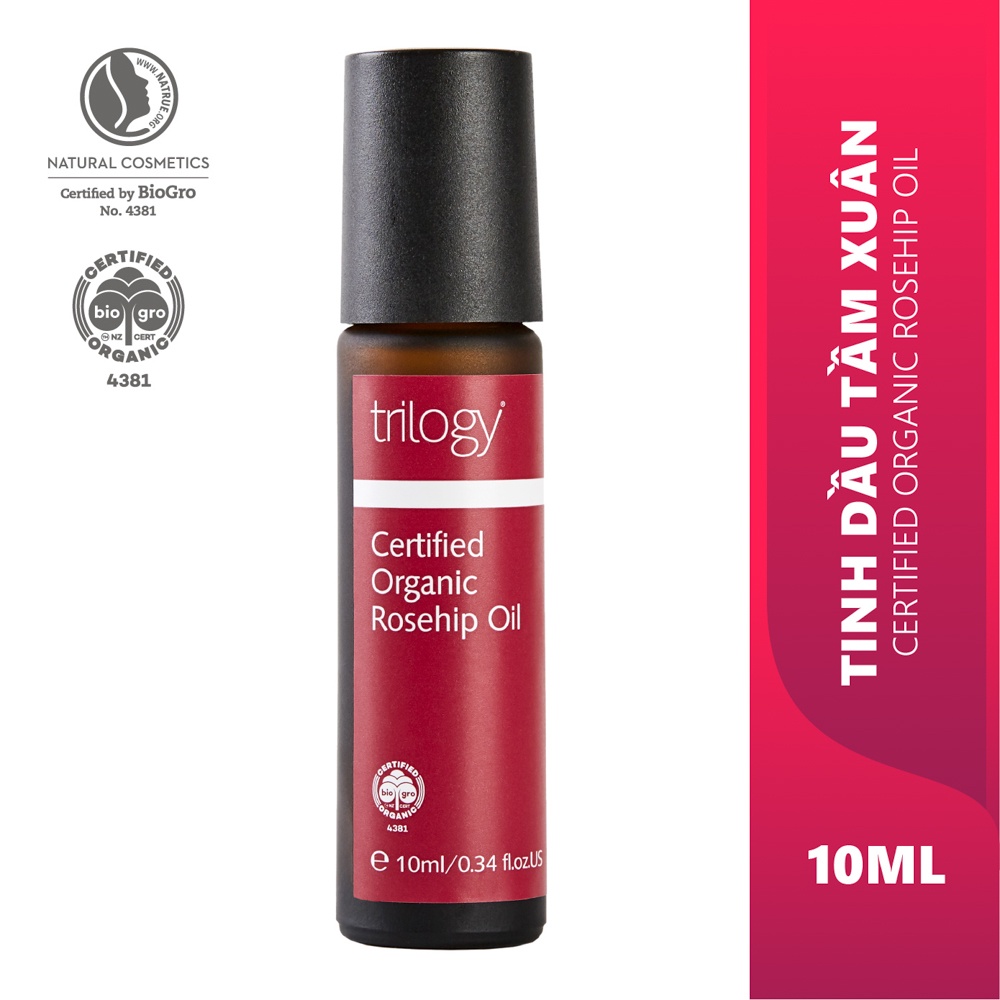 Tinh Dầu Tầm Xuân Trilogy - Certified Organic Rosehip Oil 10ml (dạng lăn) | WebRaoVat - webraovat.net.vn