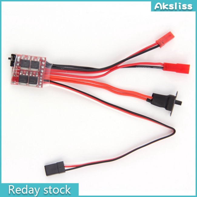 AD【COD】Bộ Chổi Than Mini 20a 30a Esc 1 / 16 1 / 18 1: 16 1: 18 Cho Xe Đồ Chơi Mini 4wd Wpl flycam