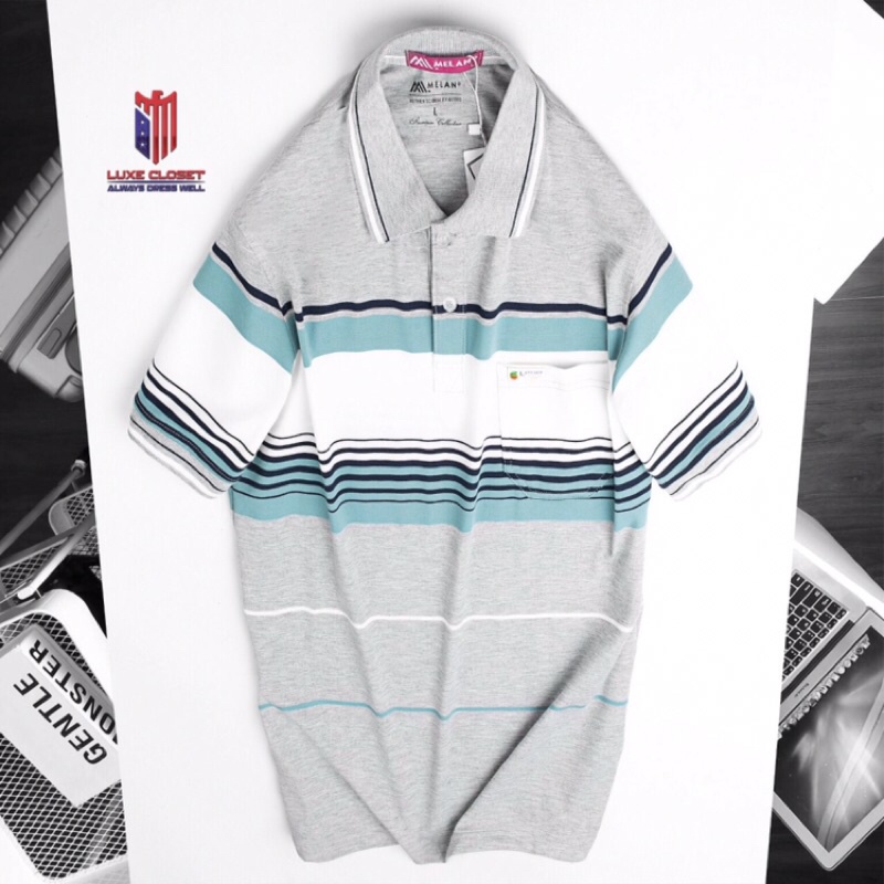 (Mẫu mới) Áo thun sọc trung niên nhiều màu cực đẹp ACT002 | BigBuy360 - bigbuy360.vn