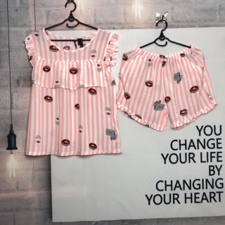 Bộ mặc nhà F21 - VNXK đùi ( M L XL XXL )