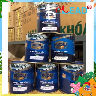 Sơn sắt mạ kẽm indu hộp 2,5 kg