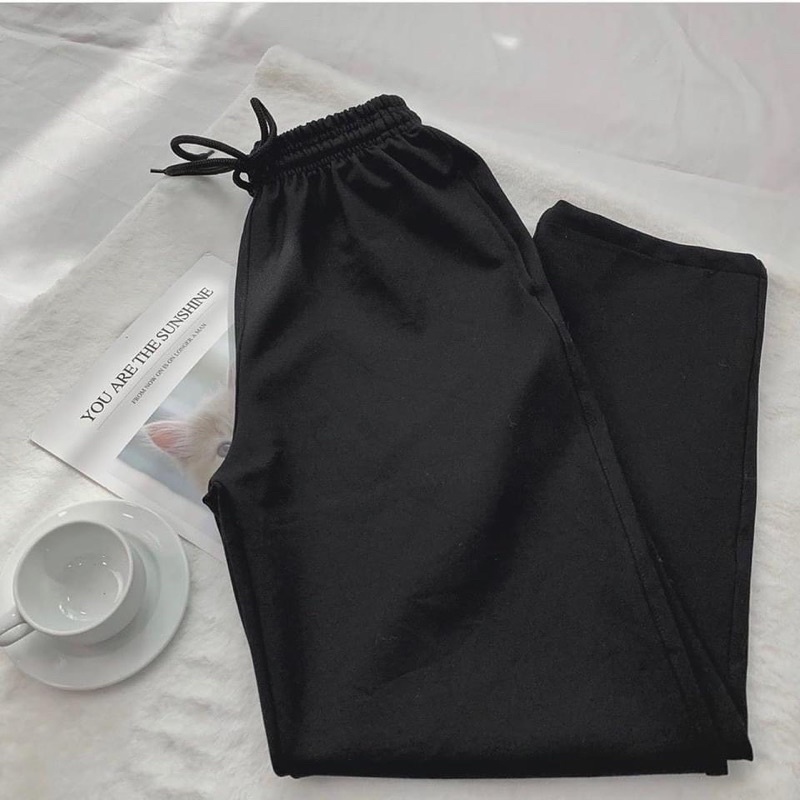 Quần basic thun pici - Nam nữ unisex