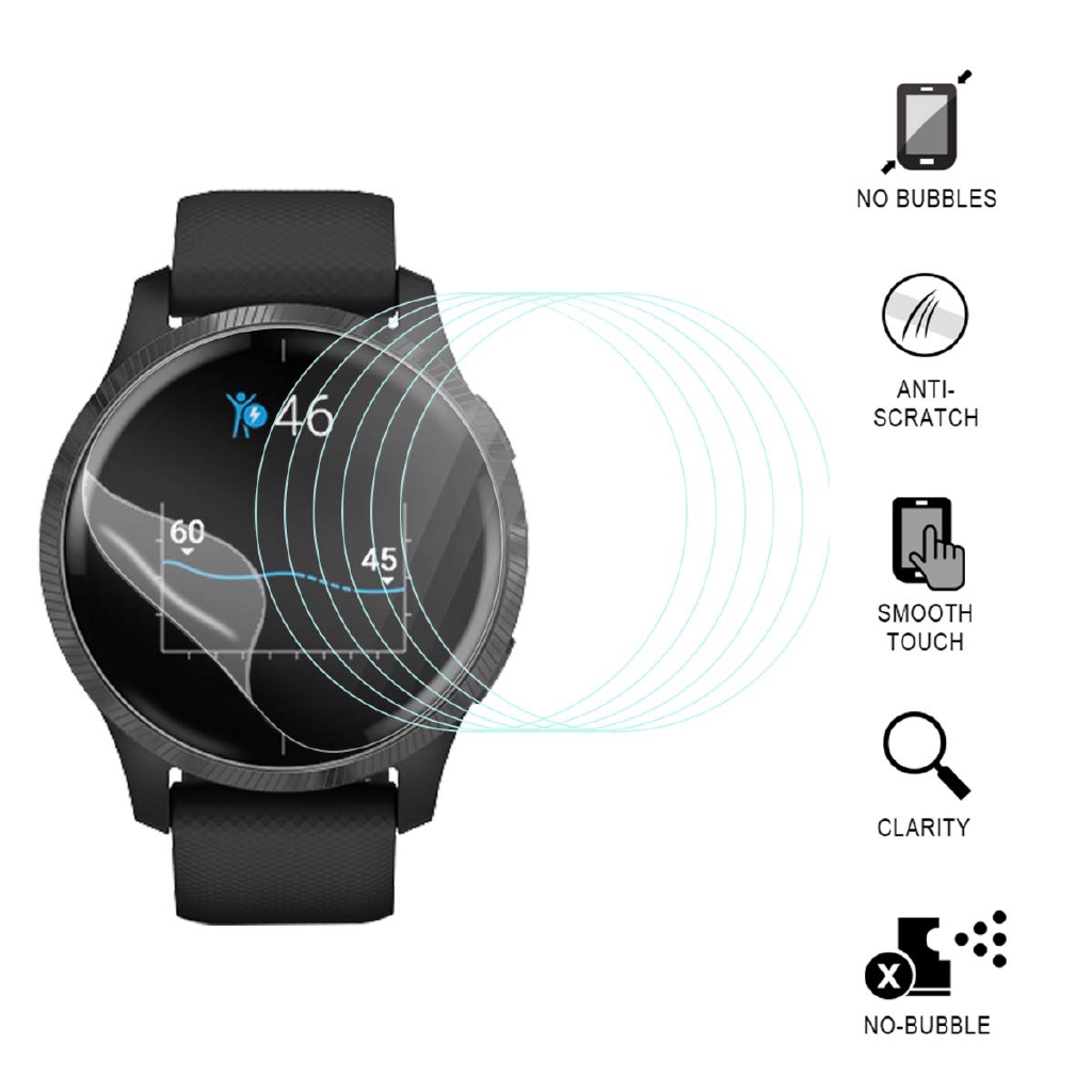 Miếng dán màn hình cho Garmin venu