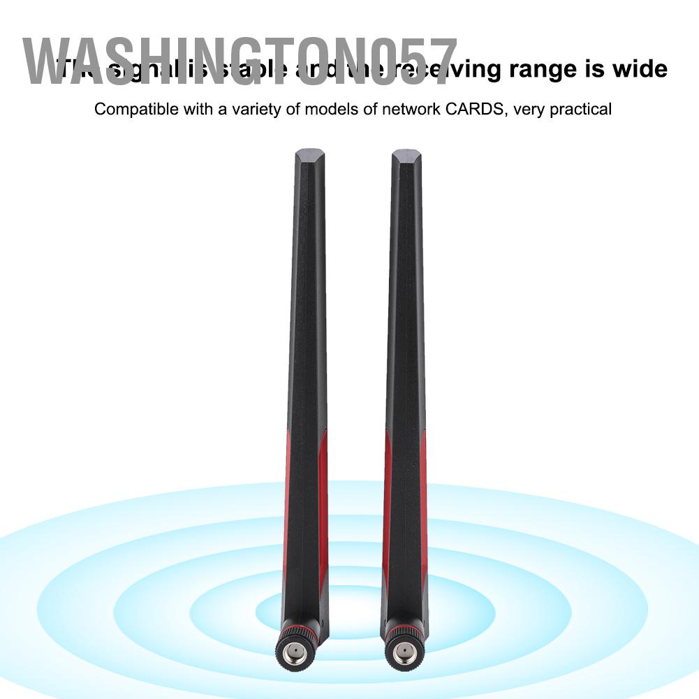 Washington057 Washington057 Cáp kết nối thẻ mạng không dây 2PCS M.2 / NGFF + Ăng-ten 2 * 8DBi AC688