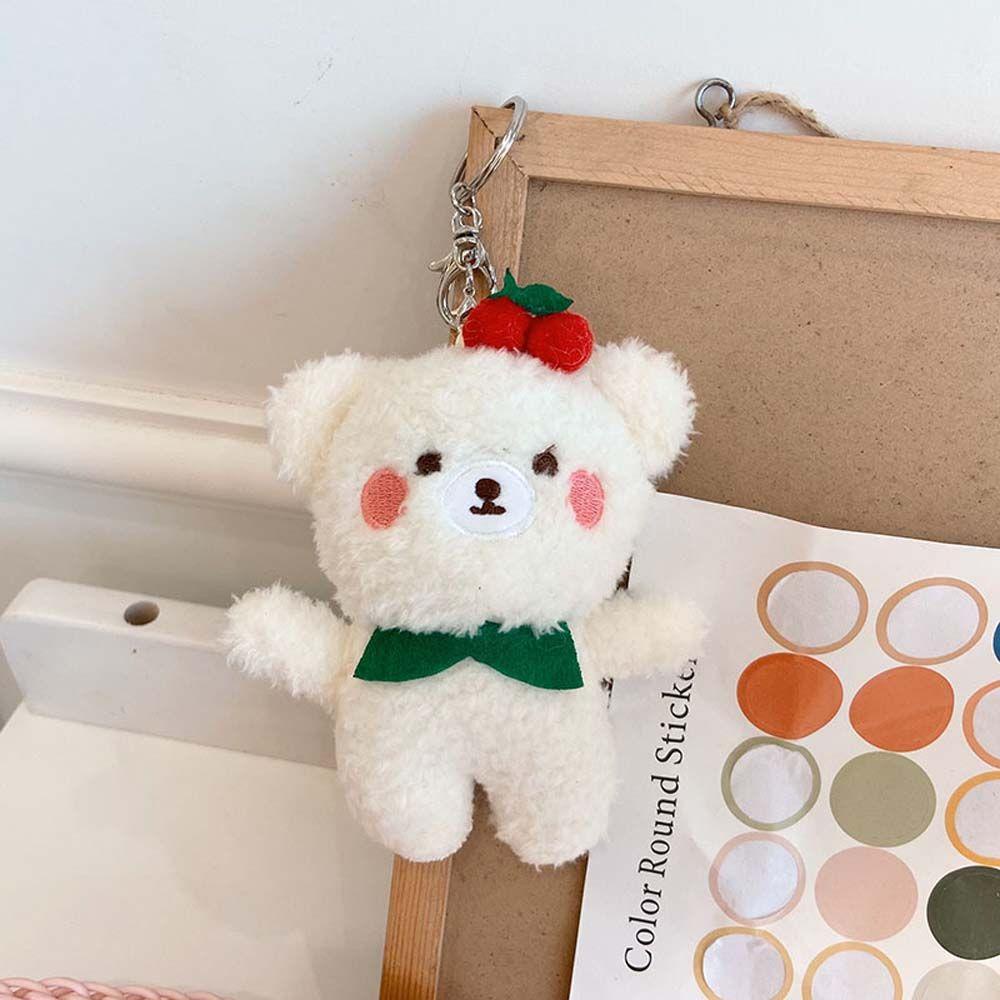 LANFY Móc Khóa Gấu Bông Teddy Dễ Thương