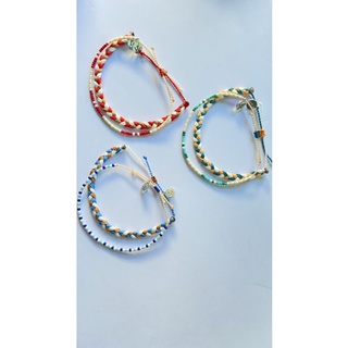 [Whiteline] Vòng tay Braided Mộc (có size Chân)