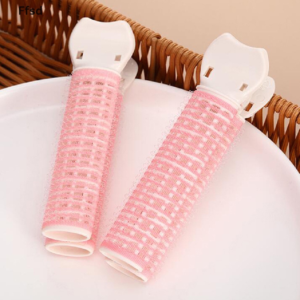 Bộ 2 Kẹp Tóc Mái Bằng Lông Thú Cố Định Rễ Cây