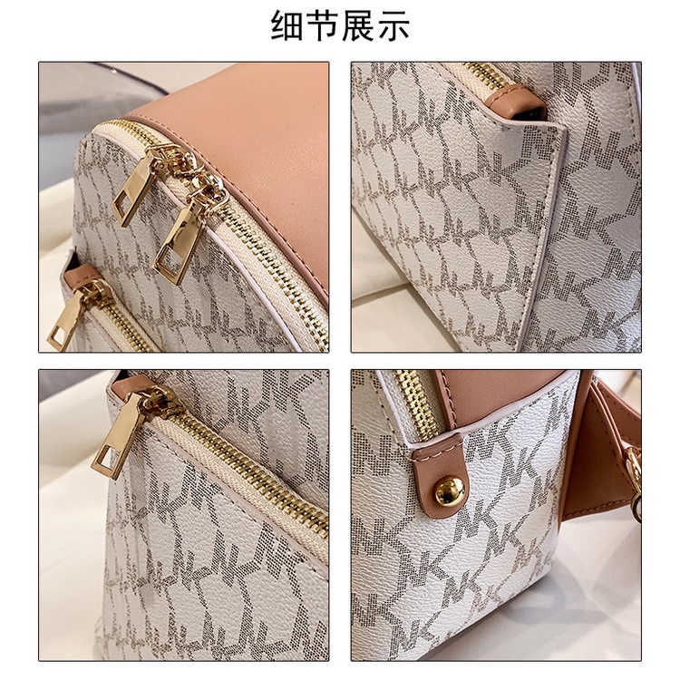 Balo JASMIN NOIR da PU in chữ thời trang cho nữ
