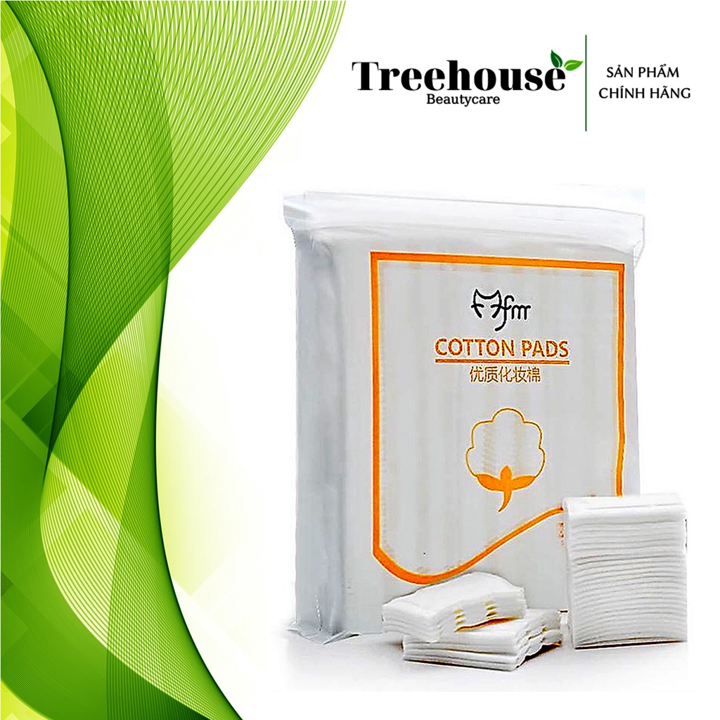 Bông tẩy trang cotton pads 3 lớp túi 222 miếng siêu tiết kiệm