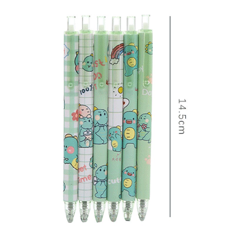 Bút Bi Ngòi 0.5mm Hình Khủng Long Đáng Yêu