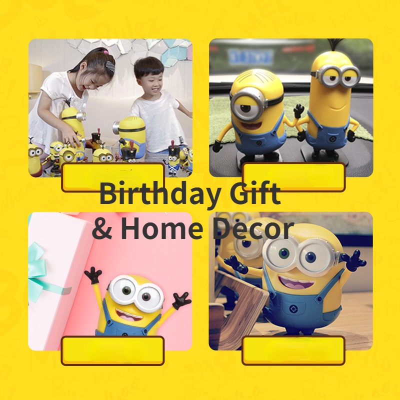 Mô Hình Nhân Vật Minion Trang Trí Nhà Ở/Xe Ô Tô