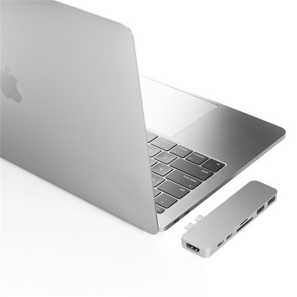 CỔNG CHUYỂN HYPERDRIVE 7 in 2 USB-C HUB MACBOOK PRO 13″ AND 15″ 20162017