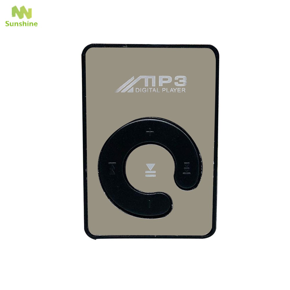 Máy nghe nhạc MP3 USB mini có kẹp di động hỗ trợ thẻ TF hợp thời trang cho chơi thể thao