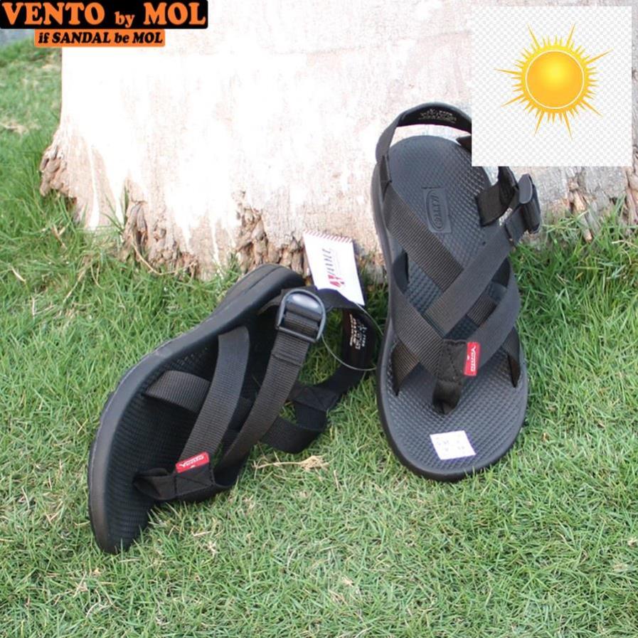 🚴🏇 Giày sandal Vento nam xỏ ngón quai chéo vải dù có quai hậu cố định mang đi học đi biển du lịch NV7189B 🚴🏇