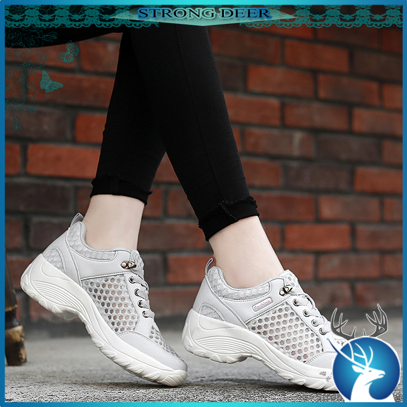 S×d ✈Cổ Phiếu Sẵn Sàng✈ Giày Lười Đế Bằng Thời Trang Cho Nữ Plus Size 35-42