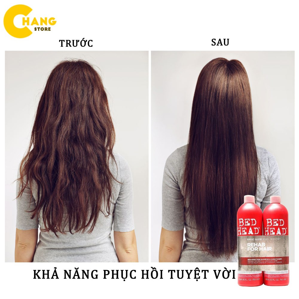 Bộ Dầu Gội Xả - Dầu Gội Cặp Tigi Bed Head 750ml X2 Dưỡng Ẩm Và Phục Hồi Tóc Hư Tổn | BigBuy360 - bigbuy360.vn