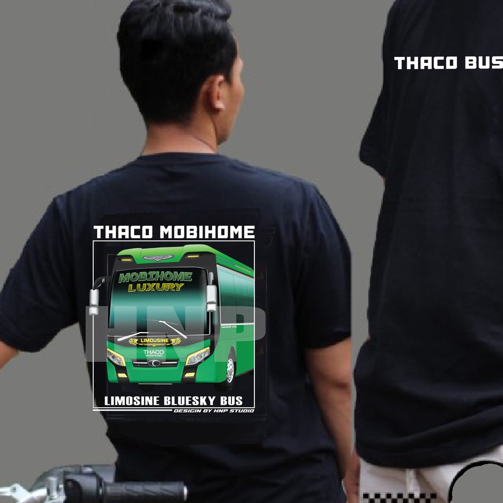 Combo Áo Thun xe Khách THACO MOBIHOME | Hà Nội Phố Xe tải