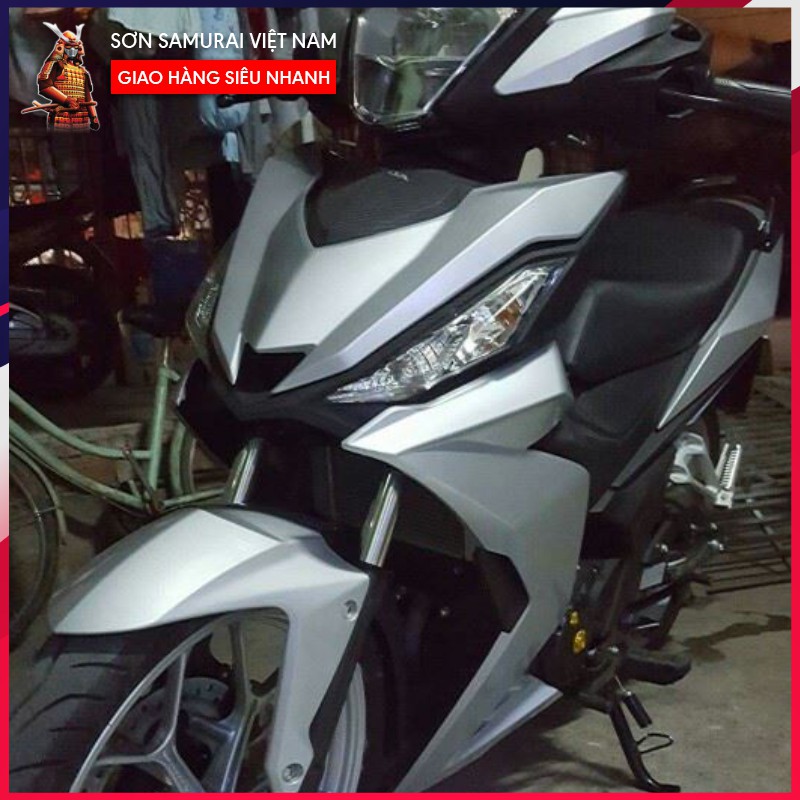 Sơn Samurai Màu Bạc 124 - Quy trình Sơn Samurai màu Bạc