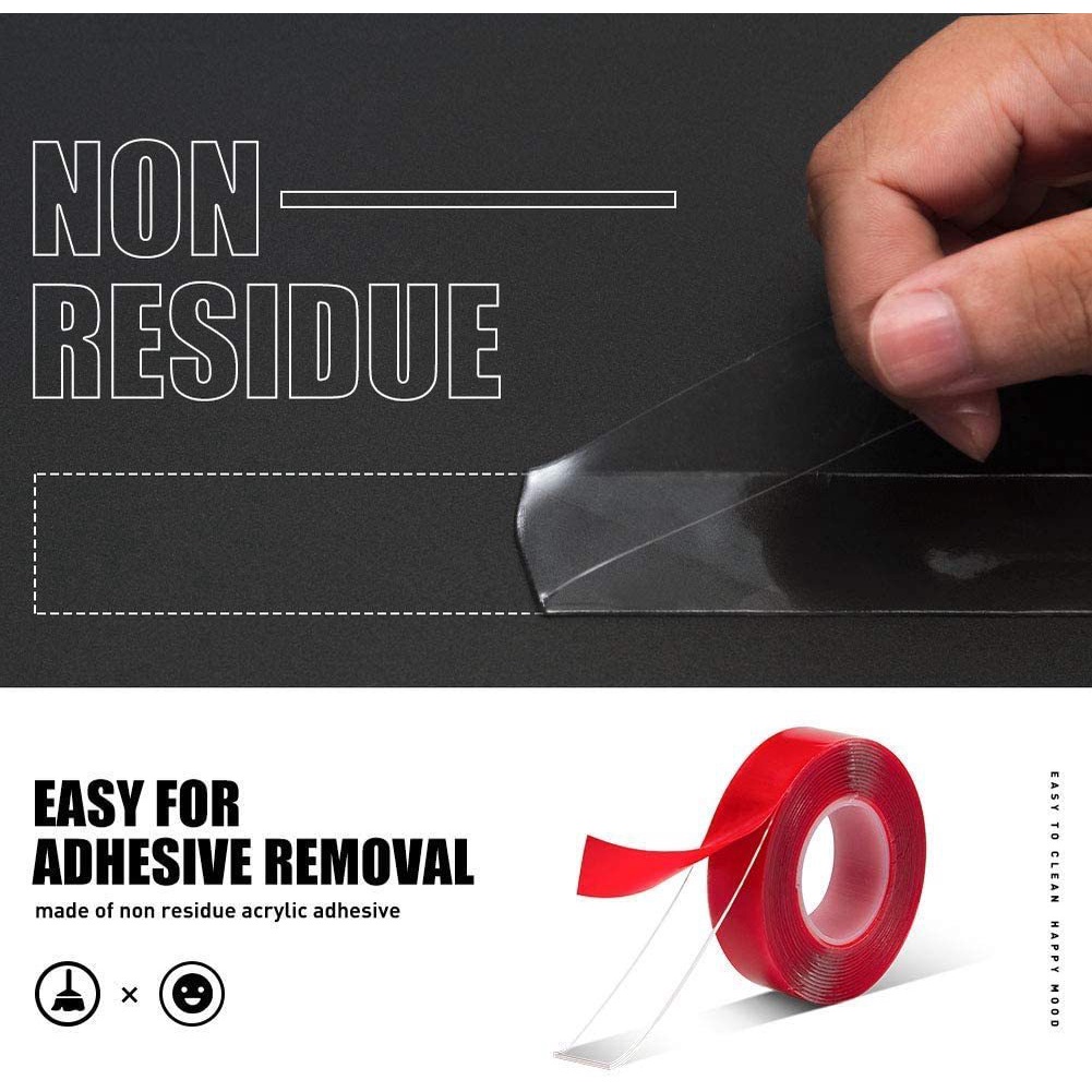 Cuộn băng keo 2 mặt 3M siêu dính chuyên dán đồ chơi xe -3 mét .