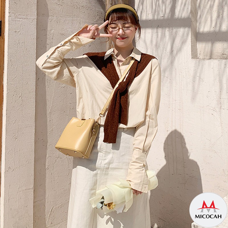 Túi Xách Nữ Đeo Chéo Đeo Vai MICOCAH Dáng Công Sở Thời Trang Da Cao Cấp Cực Đẹp MC11 - Micocah Mall | BigBuy360 - bigbuy360.vn