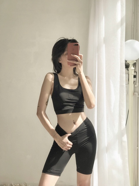 QUẦN SHORT LỬNG ÔM THUN LARONG ( oHz BIKER SHORT ) | BigBuy360 - bigbuy360.vn