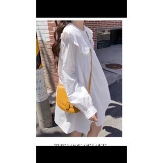 đầm babydoll cổ bèo