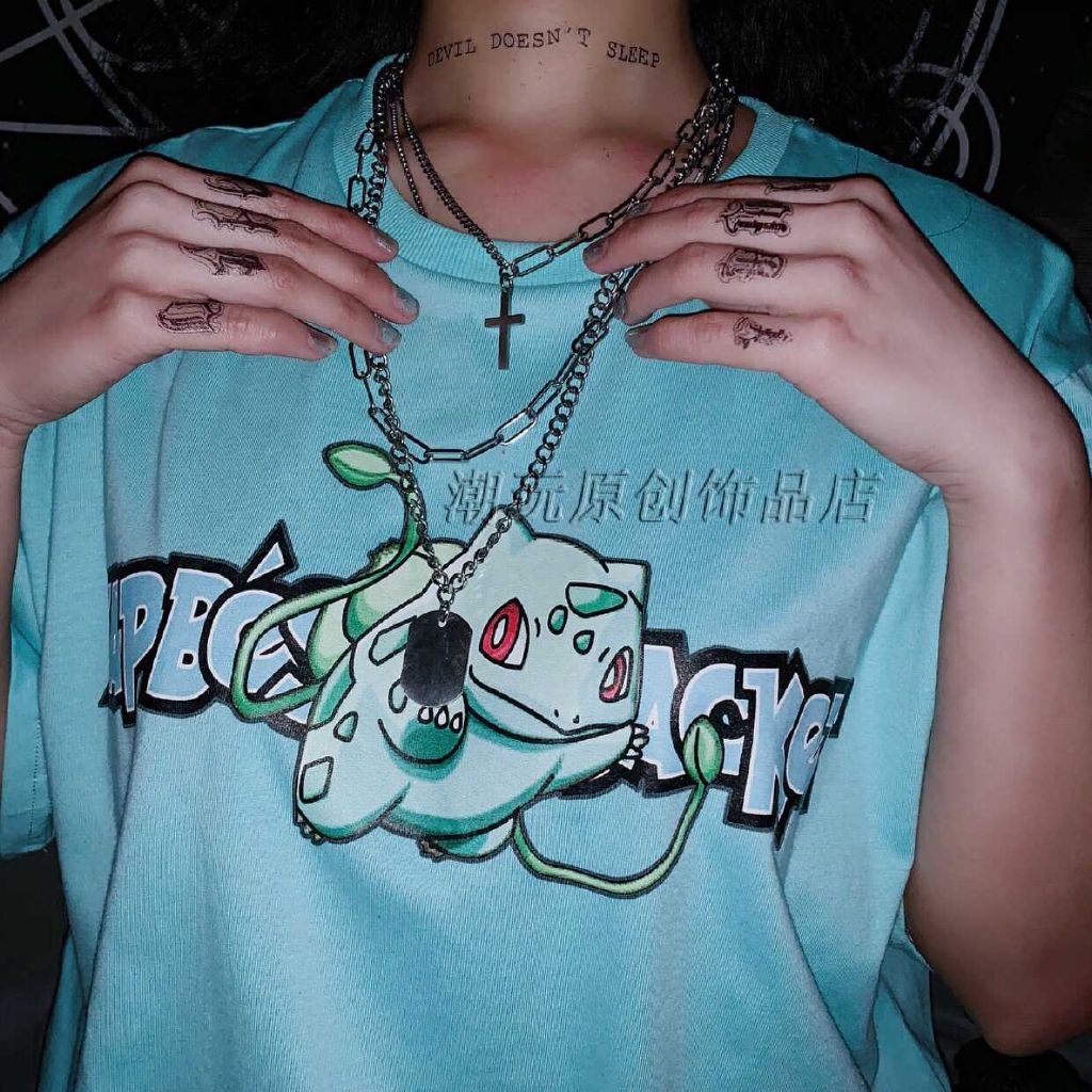 Set Vòng Cổ Nhiều Lớp Phong Cách Hip Hop Thời Trang