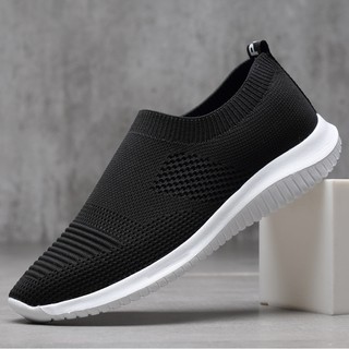 Giày lười vải nam dáng thể thao, đế cao su nguyên chất, siêu nhẹ, siêu bền, phong cách thời trang - G125