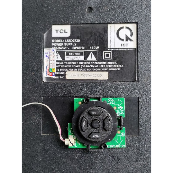 Bo mắt nhận tivi TCL L55D2730