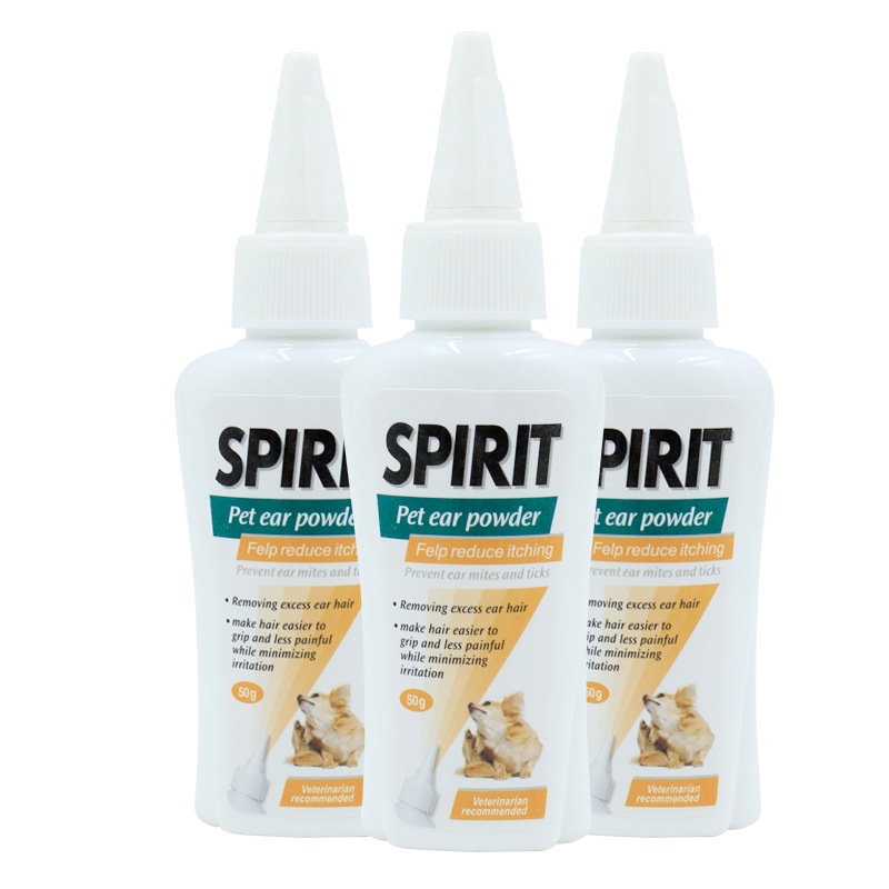 Bột Nhổ Lông Tai Cho Chó Mèo Spirit 50g - Mã PKCMK38
